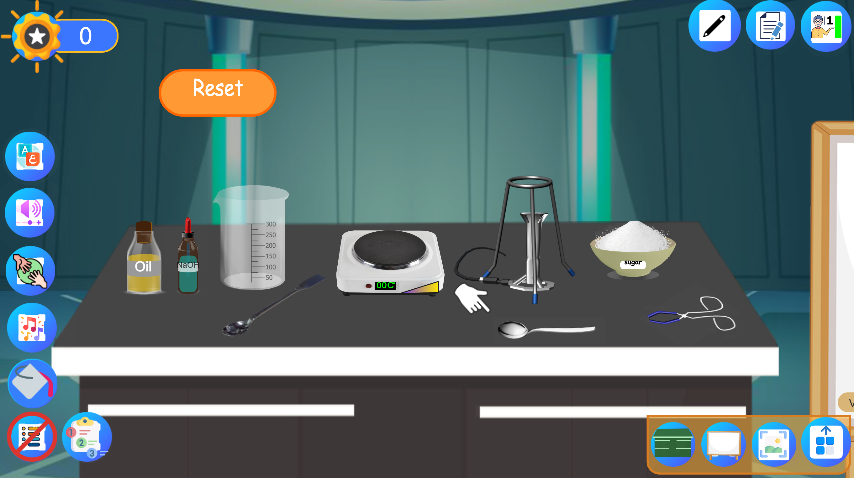 Properties of Substances Before and After Chemical Reaction